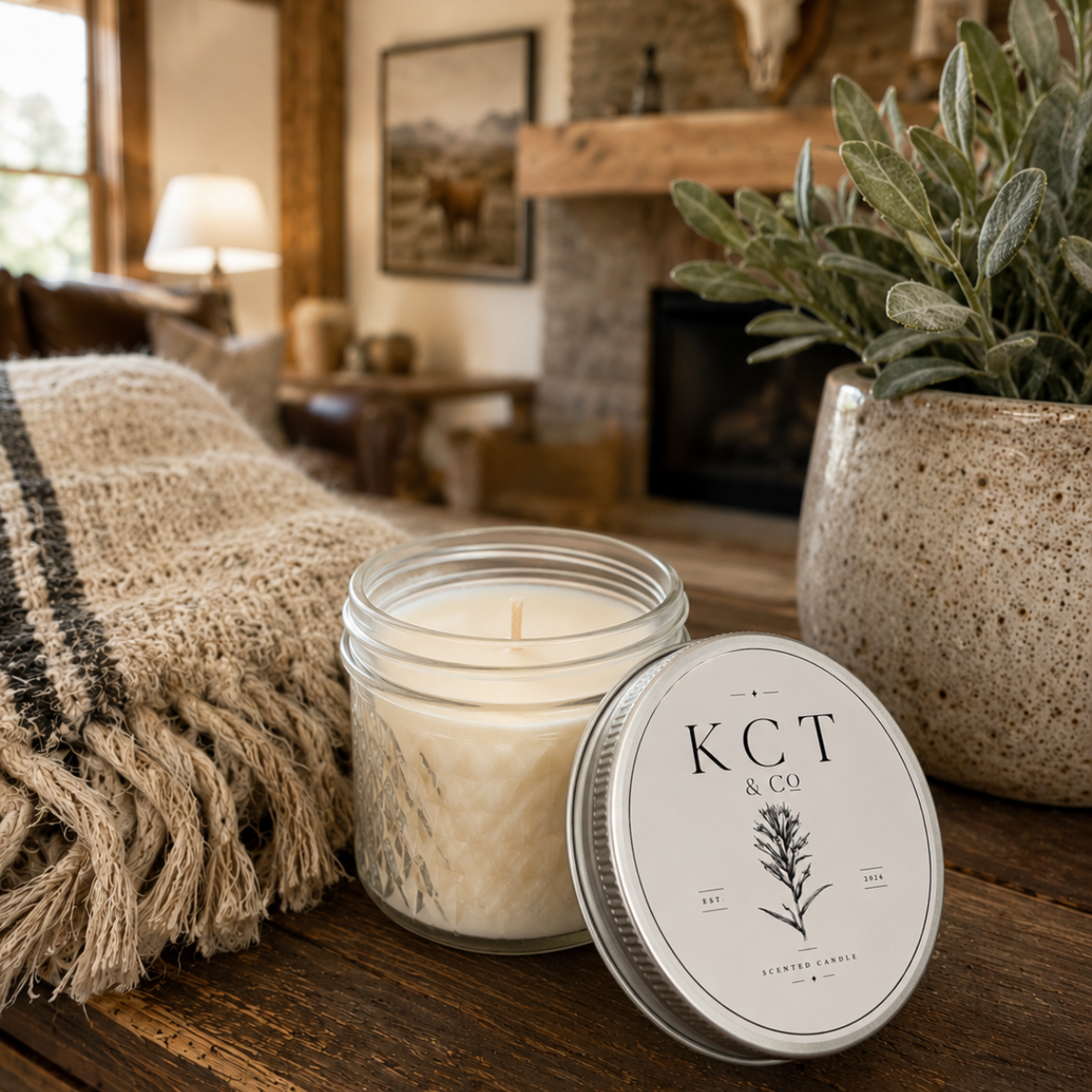 4 oz Decorative Candle